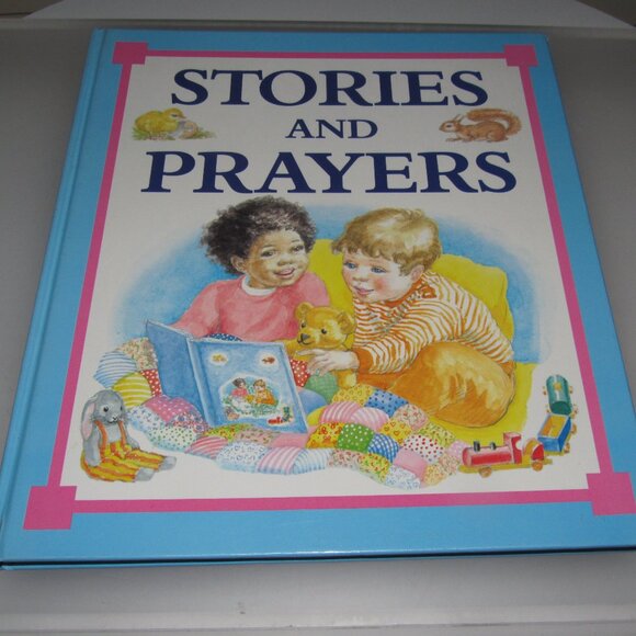 "Stories and Prayers" Hardcover Book – Vintage Charm, Gentle Faith, Read-Aloud - Picture 1 of 3